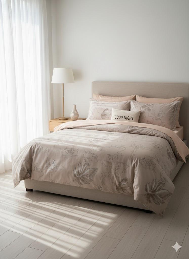 Lenjerie de pat floral